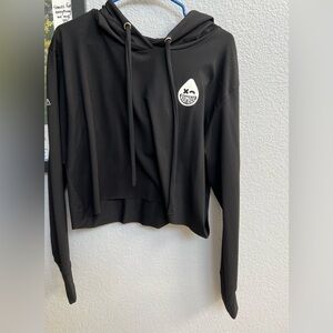 Ava active cropped hoodie